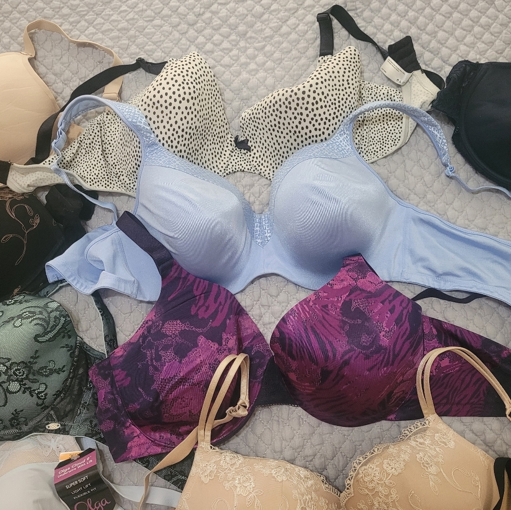 16 bra lot (sz 36DD)
